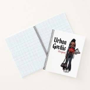 Urban Gothic Vampires Notebook 4 Notizblock