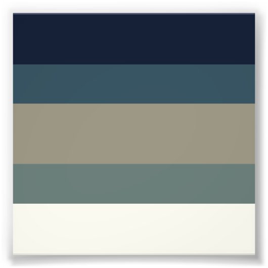 Urban Gradient Modern Fotodruck (Vorne)