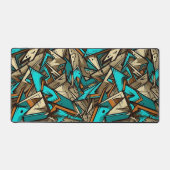 Urban Graffiti Abstract Explosion Schreibtischunterlage (Vorderseite)