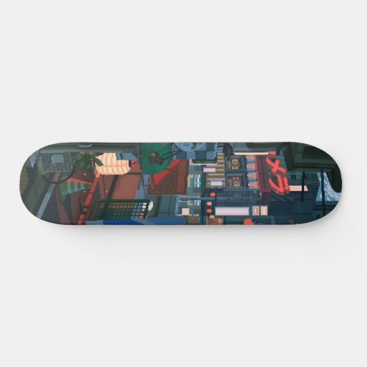 Urban Graffiti Art Skateboard (Horizontal)