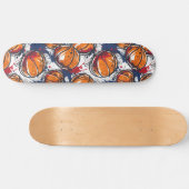 Urban Graffiti Basketball Skateboard (Horizontal)