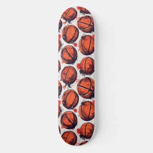 Urban Graffiti Basketball Skateboard (Vorderseite)