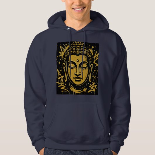 Urban Graffiti Buddha T - Shirt (Vorderseite)