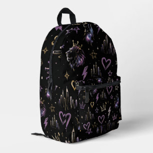 Urban Graffiti Cosmic Kritzelei  Bedruckter Rucksack