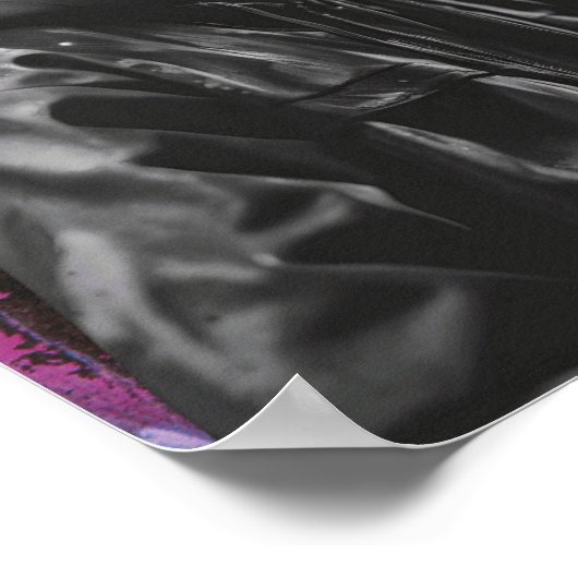 Urban Graffiti Elf Poster (Ecke)