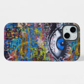 Urban Graffiti iPhone Hülle (Rückseite (Horizontal))