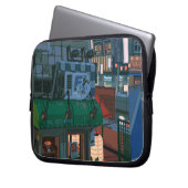 Urban Graffiti Laptopschutzhülle (Vorderseite Links)