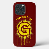 Urban Graffiti Monogram Schlüsselanhänger - Buchst Case-Mate iPhone Hülle (Rückseite)