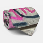 Urban Graffiti Neck Tie Krawatte (Gerollt)