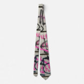 Urban Graffiti Neck Tie Krawatte (Rückseite)