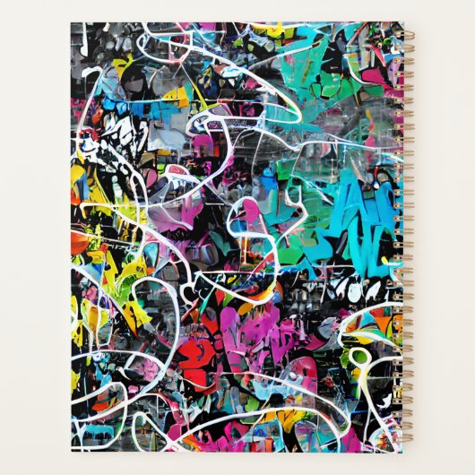 Urban Graffiti Planer (Rückseite)