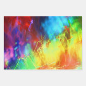 Urban Graffiti Rainbow Colors Abstrakt Geschenkpapier Set (Vorderseite 2)