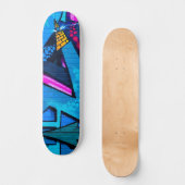 Urban Graffiti Skateboard (Vorderseite)