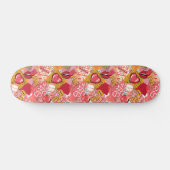 Urban Graffiti Street Art Pattern  Skateboard (Horizontal)