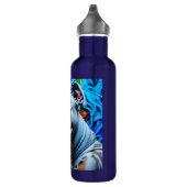 Urban Graffiti Street Art Pitbull Edelstahlflasche (Rechts)