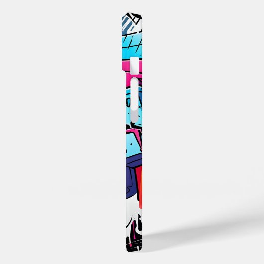 Urban Graffiti Street Art Splash Case-Mate iPhone Hülle (Rückseite / Links)