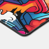Urban Graffiti Street Art Splash Schreibtischunterlage (Ecke)