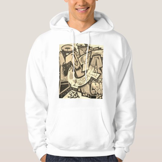 Urban Graffiti Street Art Style hoodie (Vorderseite)
