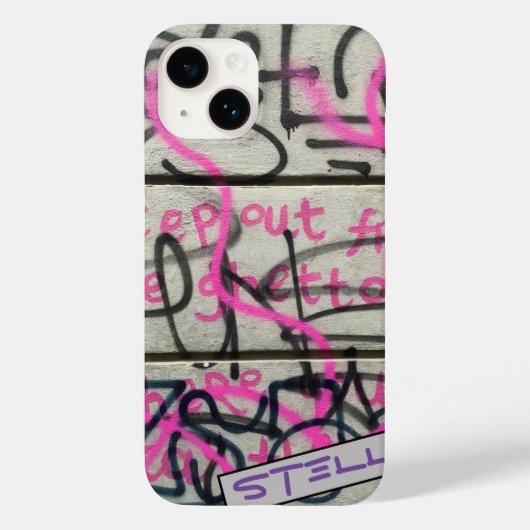 Urban Graffiti Style Case-Mate iPhone Hülle (Rückseite)
