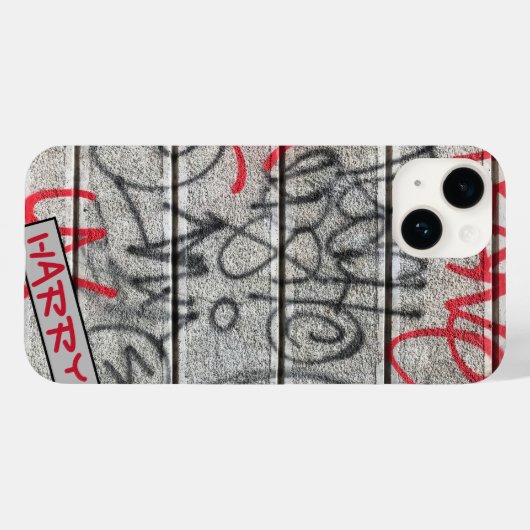 Urban Graffiti Style Case-Mate iPhone Hülle (Rückseite (Horizontal))
