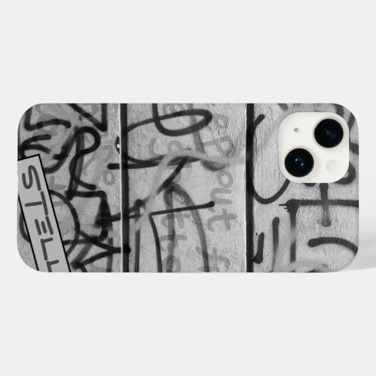 Urban Graffiti Style Case-Mate iPhone Hülle (Rückseite (Horizontal))