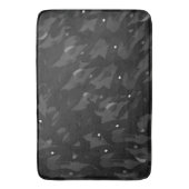 Urban Gray Camouflage Pattern Badematte (Vorderseite Vertikal)