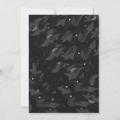 Urban Gray Camouflage Pattern Einladung (Rückseite)