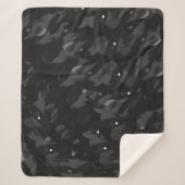 Urban Gray Camouflage Pattern Sherpadecke (Vorderseite)