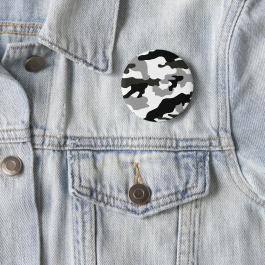 Urban Grey Camouflage Nr. 15 Print Button (Beispiel)