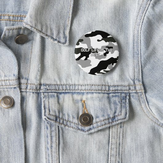 Urban Grey Camouflage Nr. 15 Print Button (Beispiel)