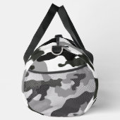 Urban Grey Camouflage Nr. 15 Print Duffle Bag (Rechts)