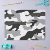 Urban Grey Camouflage Nr. 15 Print Seidenpapier (Basteln)
