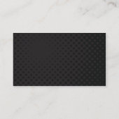 Urban Grunge Cityscape - Gelb Visitenkarte (Rückseite)