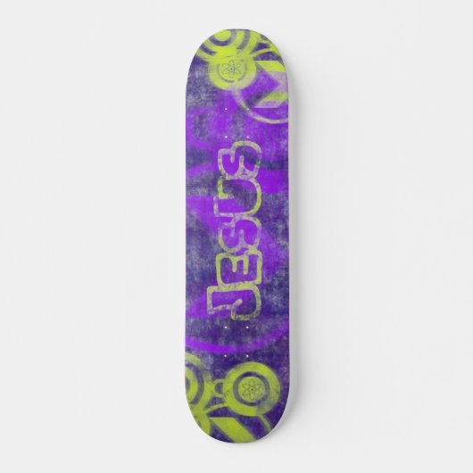 Urban Grunge Jesus Christlich Skateboard (Vorne)