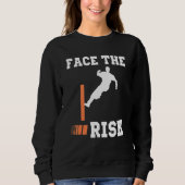 Urban Gymnast Wall Running for Traceur Parkour 1 Sweatshirt (Vorderseite)