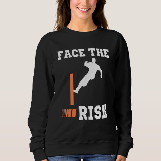 Urban Gymnast Wall Running for Traceur Parkour 1 Sweatshirt (Vorderseite)