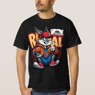 Urban Hare Vibes – Streetwise Bunny im Cali-Stil T-Shirt