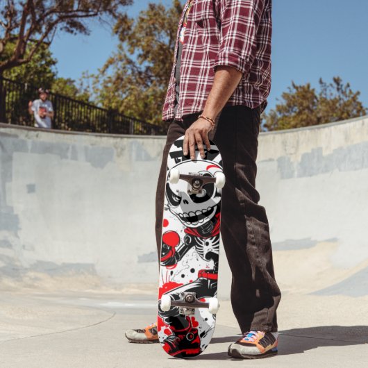 Urban Hero - Manga Robot Skeleton Skateboard (Außenbereich 2)