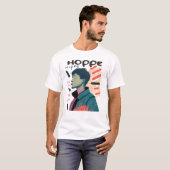 Urban Hope - Abstract Portrait Illustration T-Shirt (Vorne ganz)