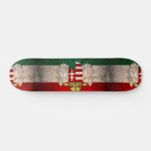 Urban Hungary Grunge Custom Pro Park Board Skateboard (Horizontal)