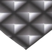 Urban Industrial Metallic Texture Print Tischdecke (Schrägansicht)