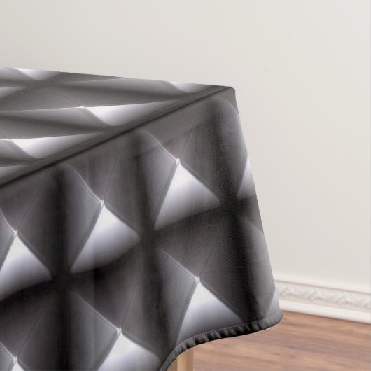 Urban Industrial Metallic Texture Print Tischdecke (Beispiel)