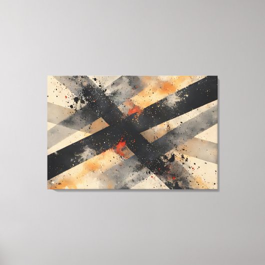 Urban Intersection Leinwanddruck (Vorderseite)