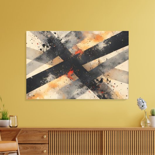 Urban Intersection Leinwanddruck (Insitu (Wohnzimmer))