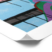 Urban Jellyfish Poster (Ecke)