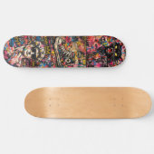 Urban King: Graffiti Pop Art Skateboard Deck  (Horizontal)