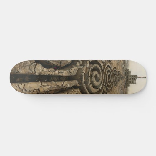 Urban Labyrinth 7 3/4" Skateboard Deck (Horizontal)