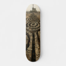 Urban Labyrinth 7 3/4" Skateboard Deck