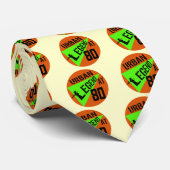Urban- legend80. Geburtstags-Geschenke Krawatte (Gerollt)