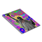Urban Liberty Artistic Collage Notizblock (Rechte Seite)